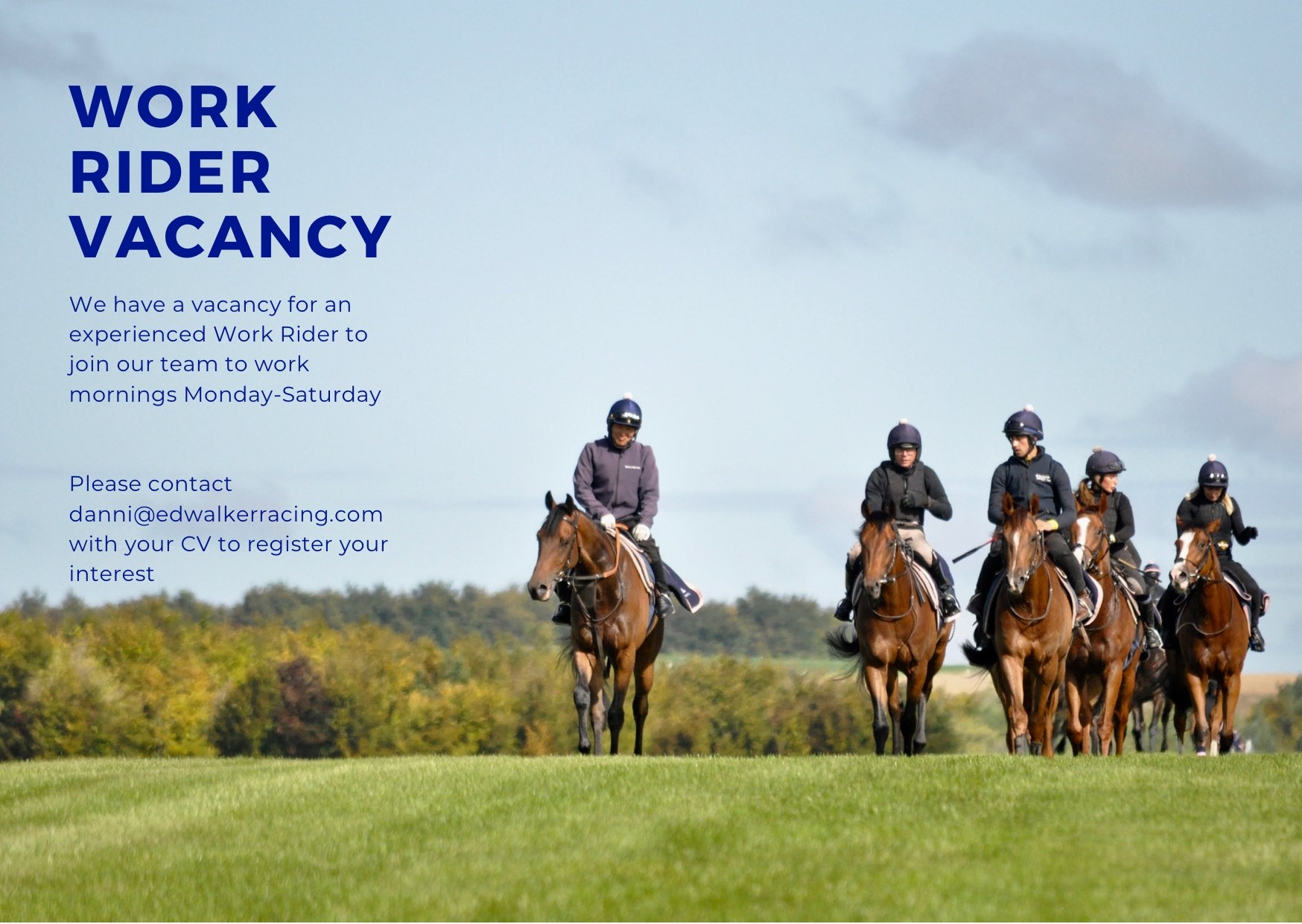 Job Rider Fb WORK RIDER VACANCY